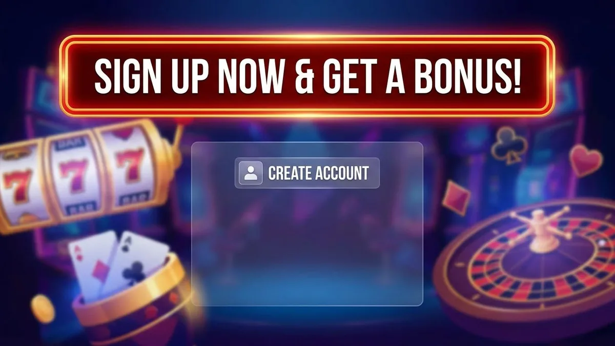 Registrera dig med bonus